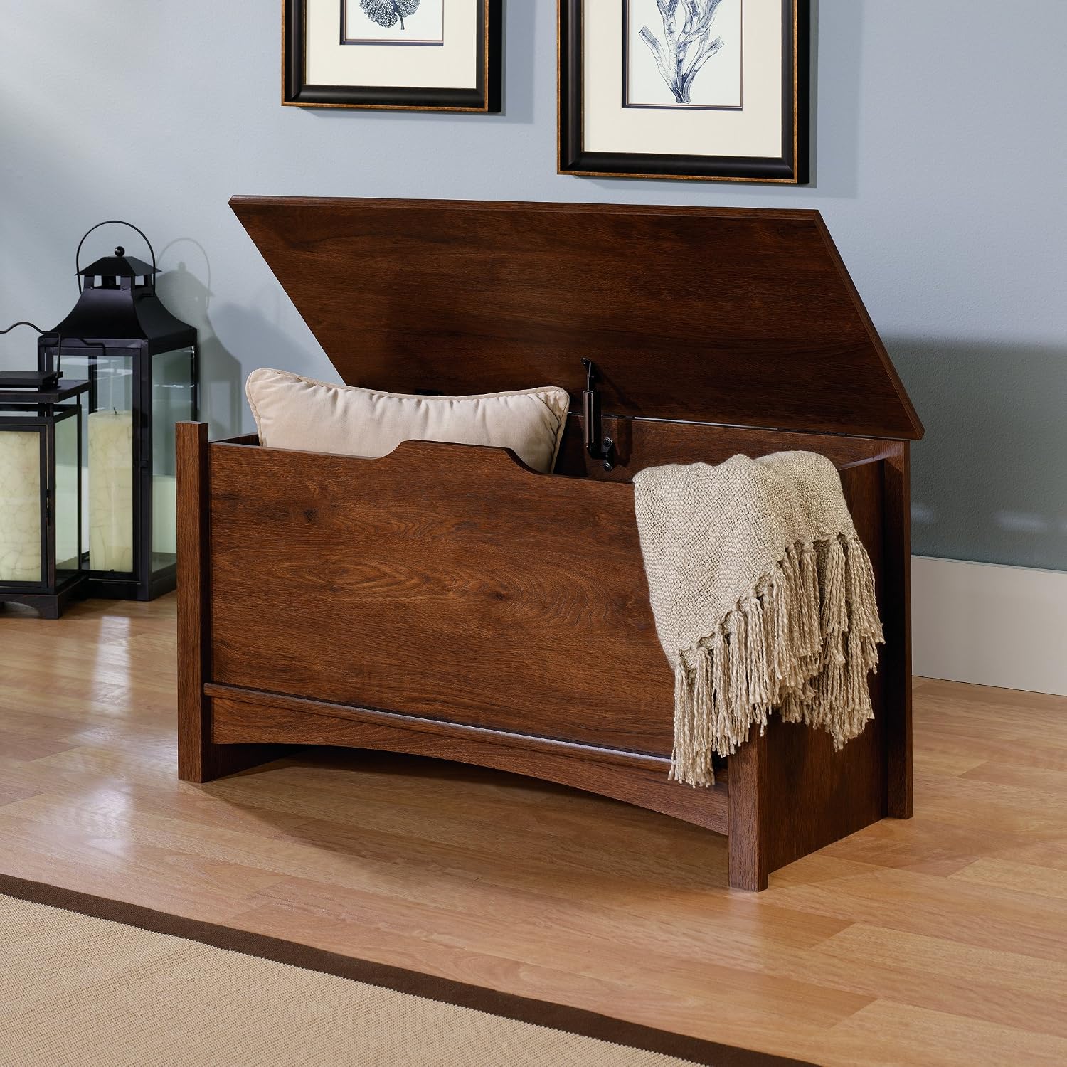 Oiled Oak Shoal Creek Storage Chest