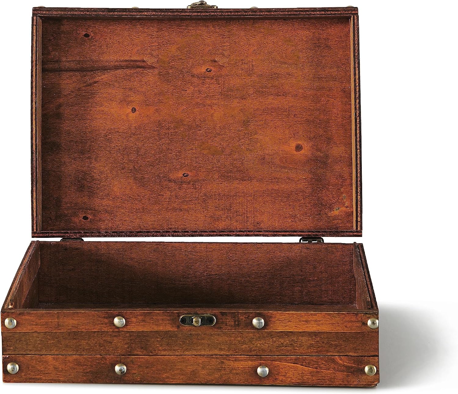 Vintage Wooden Keepsake Storage Box