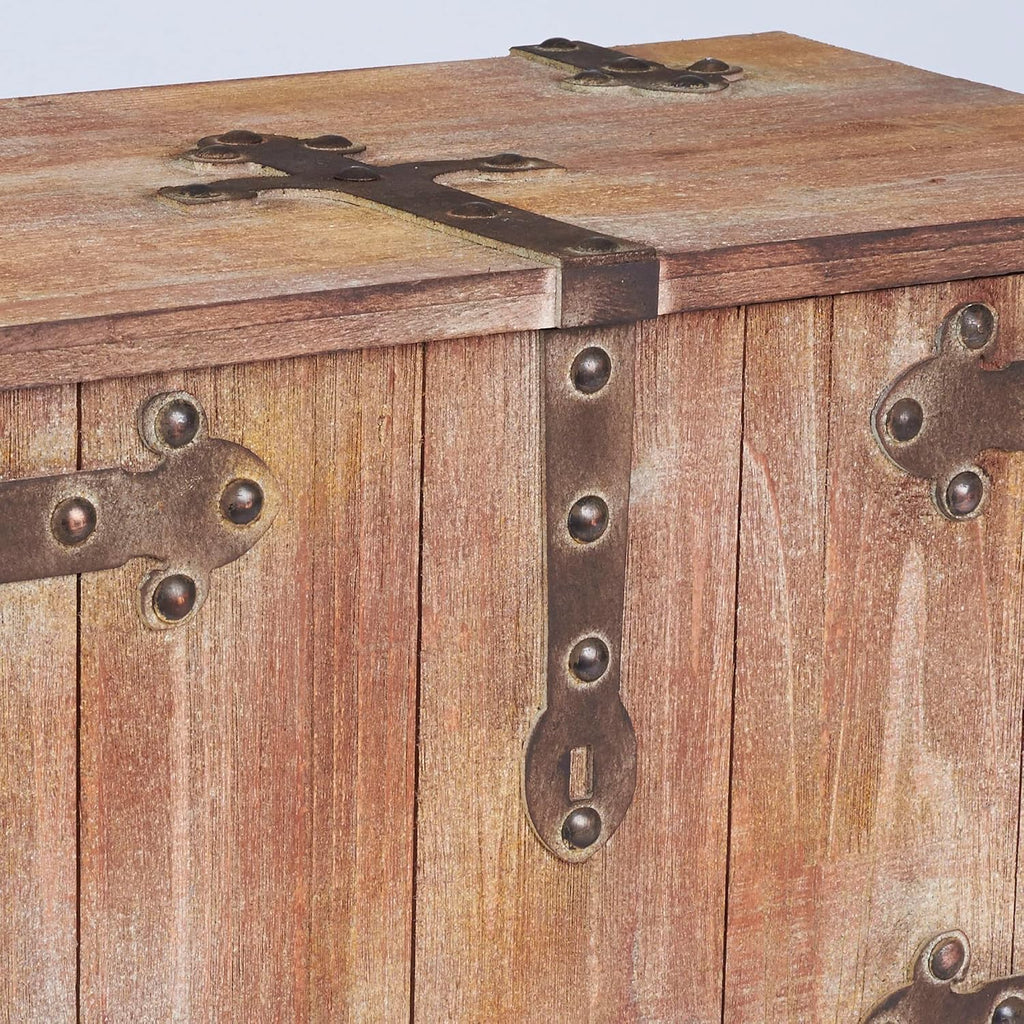 Natural Fir Victorian Decorative Trunk