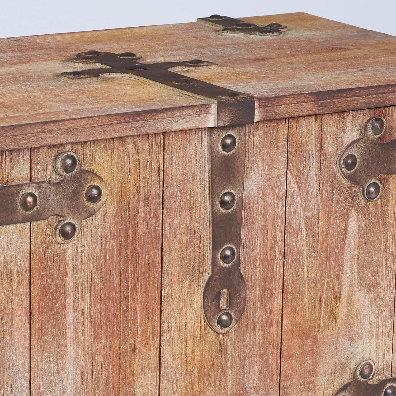 Natural Fir Victorian Decorative Trunk